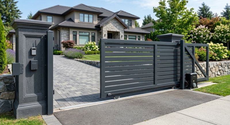 Car Gate Installation in Roswell, GA