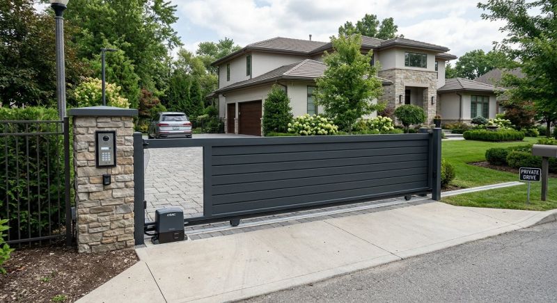 Car Gate Installation in Alpharetta, GA