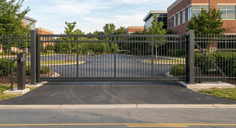 Commercial Gate Installation in Toms River, NJ