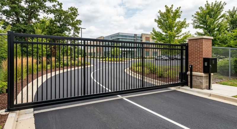 Commercial Gate Installation in Plano, TX