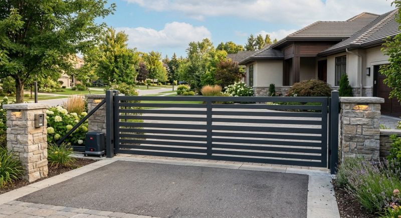 Driveway Gate Installation in Littleton, CO