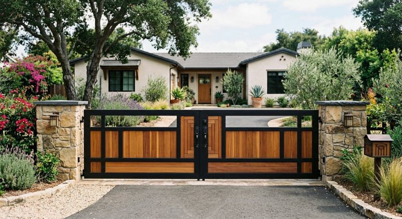 Driveway Gate Installation in Mcdonough, GA