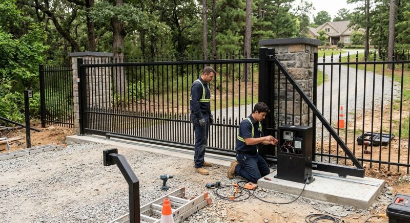 Electric Gate Installation in Littleton, CO