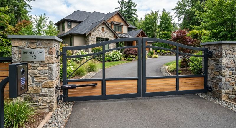 Electronic Gate Installation in Annapolis, MD