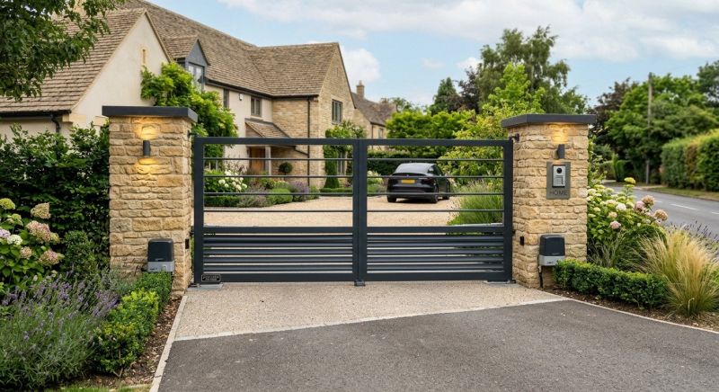 Electronic Gate Installation in Roswell, GA