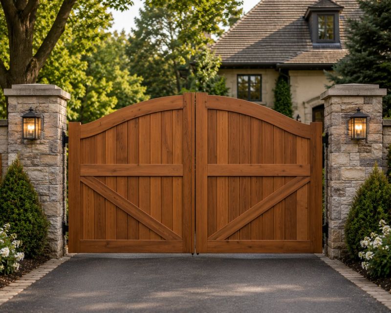 Entrance Gate Installation in Naperville, IL