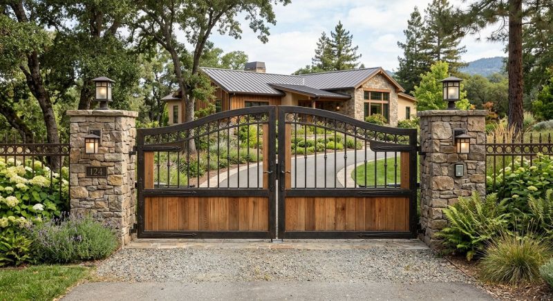 Main Gate Installation in Cary, NC