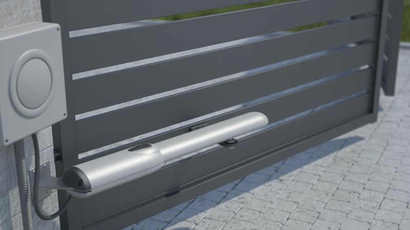 Motorized Gate Installation in Naperville, IL